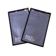 Custom LOGO Clear zip lock plastic underwear zipper swimming clothes packaging bag